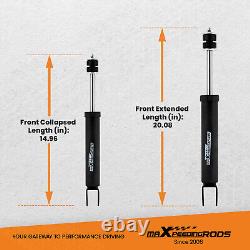 Front Rear Shocks For Chevy Silverado GMC Sierra 1500 4WD 99-06 with 0-3 Lift