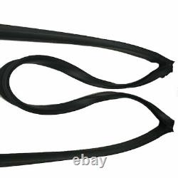Full Weatherstrip Kit Set Weather Strip Seal Fits For 90-96 Corvette C4 Coupe