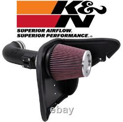 K&N AirCharger Cold Air Intake System fits 2010-2015 Chevy Camaro SS 6.2L V8