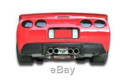 KBD Body Kits Stealth Polyurethane Rear Diffuser Fits Chevy Corvette C5 97-04