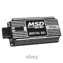 MSD 85555 Fits Chevy Black Billet Distributor Ignition Kit, 64253/31223