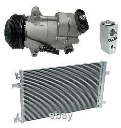 NEW RYC AC Compressor Kit With Condenser EA76A-N Fits Chevrolet Cruze 1.8L 2014