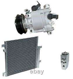 NEW RYC AC Compressor Kit With Condenser IH453 Fits Chevrolet Spark 1.2L 2014