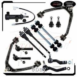 New Fits Chevy + GMC 1500 Trucks 6-Lug 4x4 Complete Front Suspension Kit x13