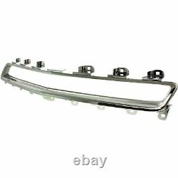 New Front Bumper Grille Assembly Kit with Moldings For 2008-2012 Chevrolet Malibu