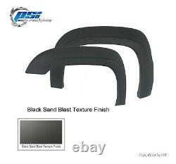 OE Style Sand Blast Textured Fender Flares Fits 2007-2013 Chevrolet Avalanche
