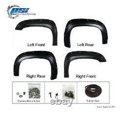 Paintable Pop-Out Bolt Style Fender Flares Fits Suburban 1500 07-14 2500 07-11