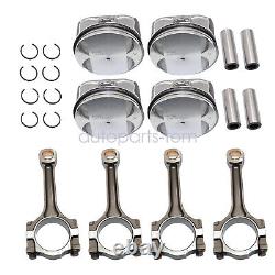 Pistons & Rings Connecting Rod Kit Fits For Buick Chevrolet GMC Saturn 2.4L