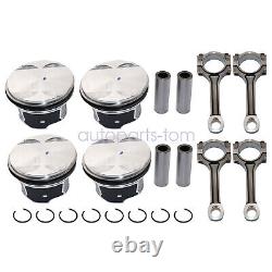 Pistons & Rings Connecting Rod Kit Fits For Buick Chevrolet GMC Saturn 2.4L