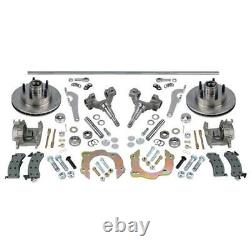Plain Fits Chevy Front Steering/Brake Kit-48 Axle/Trad Steering 5 on 4-1/2