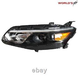 Projector Headlight Kits Fit For 2016-2018 Chevy Malibu Black Housing Left&Right