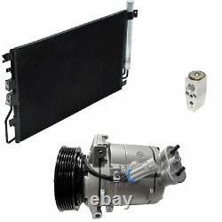 RYC New AC Compressor Kit With Condenser DI55A-N Fits Chevrolet Equinox 2.4L 2010
