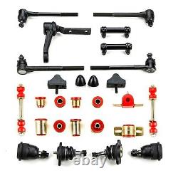 Red Poly Front Suspension Master Kit Fits 1966 1967 Chevrolet Chevelle El Camino