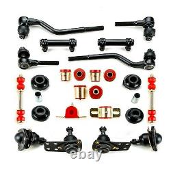 Red Poly Front Suspension Rebuild Kit Fits 1962 1967 Chevrolet Chevy II Nova