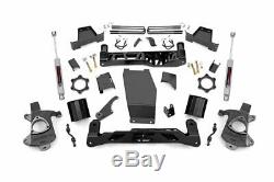 Rough Country 6 Lift Kit (fits) 14-18 Chevy Silverado Sierra 4WD 1500 N3 Shocks