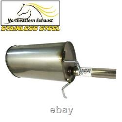 Stainless Steel Resonator Muffler Exhaust System Kit fits 2006-2011 HHR 2.2L