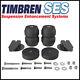 Timbren Rear Rubber Helper Springs Kit Fits 01-10 Silverado Sierra 2500 3500 4wd