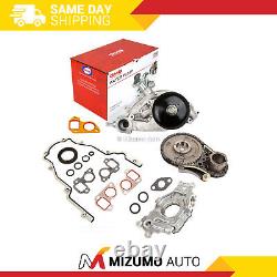 Timing Chain Kit Gaskets Water Pump Oil Pump Fit 07-13 Cadillac GMC 5.3 6.0 6.2
