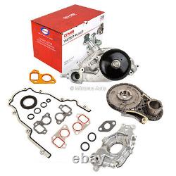 Timing Chain Kit Gaskets Water Pump Oil Pump Fit 07-13 Cadillac GMC 5.3 6.0 6.2