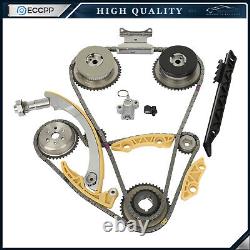 Timing Chain Kit with VVT Gears Fits 06-12 Chevrolet Pontiac Saturn 2.0L 2.4L DOHC