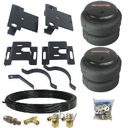 Tow Assist Over Load Bag Air Suspension Kit No Drill Fits 01-10 Chevy 3500 Truck