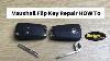 Vauxhall Flip Key Repair Kit Instructions