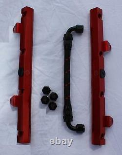 Z909 LS3 / L99 BLACK -8AN fuel rails kit with fittings & Crossover hose