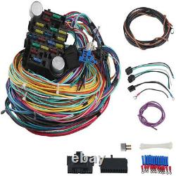 21 Circuit Universal Wiring Harness Kit Fit For Chevy Ford Street Rod Hot Rod