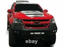Black Horse Armour Front Bumper Kit S'adapte 15-20 Chevrolet Colorado Afb-co15-kit