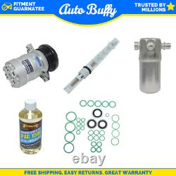Compresseur de climatisation, séchoirs, joint, tube orifice & kit d'huiles adapté à Chevrolet G10, G20, G30