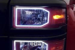 Convient Chevrolet Silverado 2014-2015 Oracle Led Halo Light Kit Non-projecteur Style