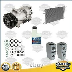 Kit Compresseur Et Condensateur A/c Pour Chevrolet Cruze 12-15 L4 1.4l CVC Oem 157271