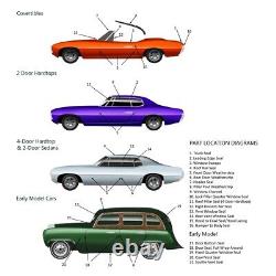 Kit En Feutre Pour Chevy 210 Série 4 De 1955-1957