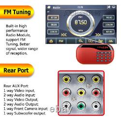 Monter 2005-15 Ford F150/250/350/450/550 DVD 2din Aux Bluetooth Radio Stereo+camera