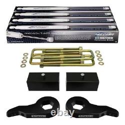 S’adapte 1988-1998 Chevy K1500 Gmc K1500 4wd 3 Pouces + 2 Inch Lift Kit + Chocs